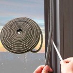 Self-Adhesive Brush Weather Stripping Seal - 33FT