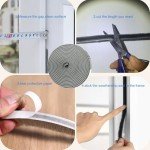 Self-Adhesive Brush Weather Stripping Seal - 33FT