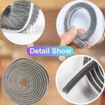 Self-Adhesive Brush Weather Stripping Seal - 33FT