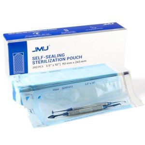 Self-Seal Sterilization Pouches - 200 Count, 3.5"x10