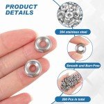 Yaocom 200 Stainless Steel #6 Finish Washers