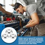 Yaocom 200 Stainless Steel #6 Finish Washers