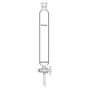 Stonylab 300mm Borosilicate Glass Chromatography Column
