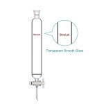 Stonylab 300mm Borosilicate Glass Chromatography Column