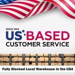 6 Pack Matte White Goof Trim Ring for 8" Lights