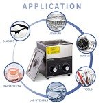 LACHOI 2L Ultrasonic Jewelry Cleaner with Timer