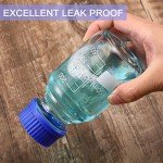 250 ml Borosilicate Glass Storage Bottles - 4 Pack