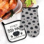 Labrador Retriever Oven Mitts and Pot Holders Set