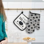 Labrador Retriever Oven Mitts and Pot Holders Set