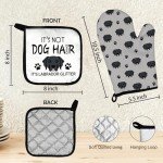 Labrador Retriever Oven Mitts and Pot Holders Set