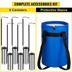 BestEquip 10L Aluminum Alloy Liquid Nitrogen Tank