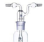 250ML YUXun Glass Gas Washing Bottle with Tubes