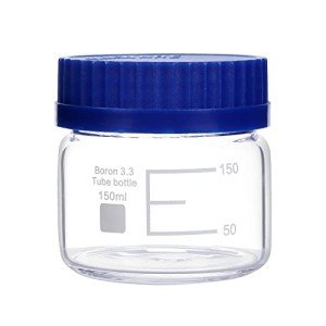 150 mL Borosilicate Lab Glass Bottles - 4 Pack
