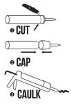 Caulk Tube Saver - Repair & Reuse Tubes - 5 Pack