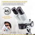 AmScope Binocular Stereo Microscope with LED Lighting