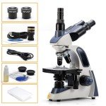 Swift SW380T Research Trinocular Lab Microscope with Camera