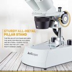 AmScope Binocular Stereo Microscope with LED Lighting