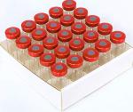 10ml Sterile Glass Vials with Red Seals - 25pk