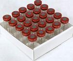 10ml Sterile Glass Vials with Red Seals - 25pk