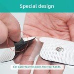 ReaJoy 20 PCS Reusable TENS Unit Electrode Pads