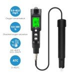 Dissolved Oxygen Meter with ATC for Aquariums