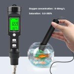 Dissolved Oxygen Meter with ATC for Aquariums