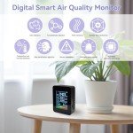 5-in-1 Portable Indoor Air Quality Monitor