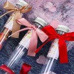 Clear Plastic Test Tubes with Caps – 40 Pack