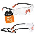 SAFEYEAR Softair Safety Glasses – SG003 Anti-Fog Orange