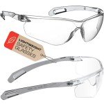 NoCry Lightweight Safety Goggles, Scratch-Resistant, Clear