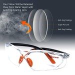 SAFEYEAR Softair Safety Glasses – SG003 Anti-Fog Orange