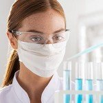 NoCry Lightweight Safety Goggles, Scratch-Resistant, Clear