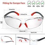 SAFEYEAR Softair Safety Glasses – SG003 Anti-Fog Orange