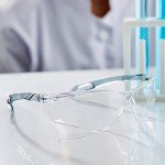 NoCry Lightweight Safety Goggles, Scratch-Resistant, Clear