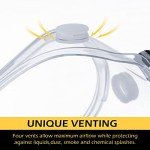 30 Pack Clear Safety Goggles for Labs