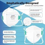 N95 30-Pack Respirator Masks - NIOSH Certified Safety