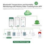 Bluetooth Temperature Humidity Data Logger - BlueTag TH20