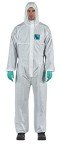 Hooded Hazmat Suit Coverall - X-Large Size