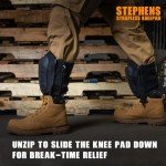 Strapless Knee Pads - Heavy Duty Cushion Support