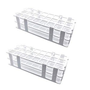 Plastic Test Tube Rack 2 Pack - 24 Holes