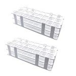 Plastic Test Tube Rack 2 Pack - 24 Holes