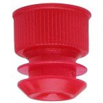 16x125mm Plastic Test Tubes with Caps & Rack