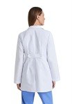 Missy 2-Pocket White Lab Coat - Small