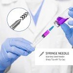 100 Pack 3ml Luer Lock Syringes with Needles