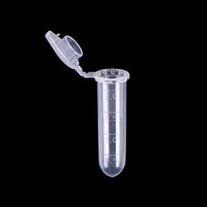 500 Pcs 2ml Snap Cap Microcentrifuge Tubes