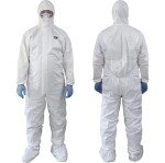 YLD Heavy Duty Disposable Hazmat Coverall Suit (XL)