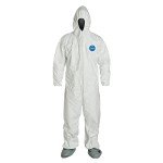 DuPont TY122 Disposable White Coverall, 3X-Large