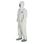 DuPont TY122 Disposable White Coverall, 3X-Large