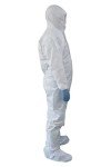 YLD Heavy Duty Disposable Hazmat Coverall Suit (XL)