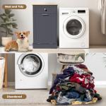 Tilt-Out Recycling Trash Bin with Drawer and Cutting Board